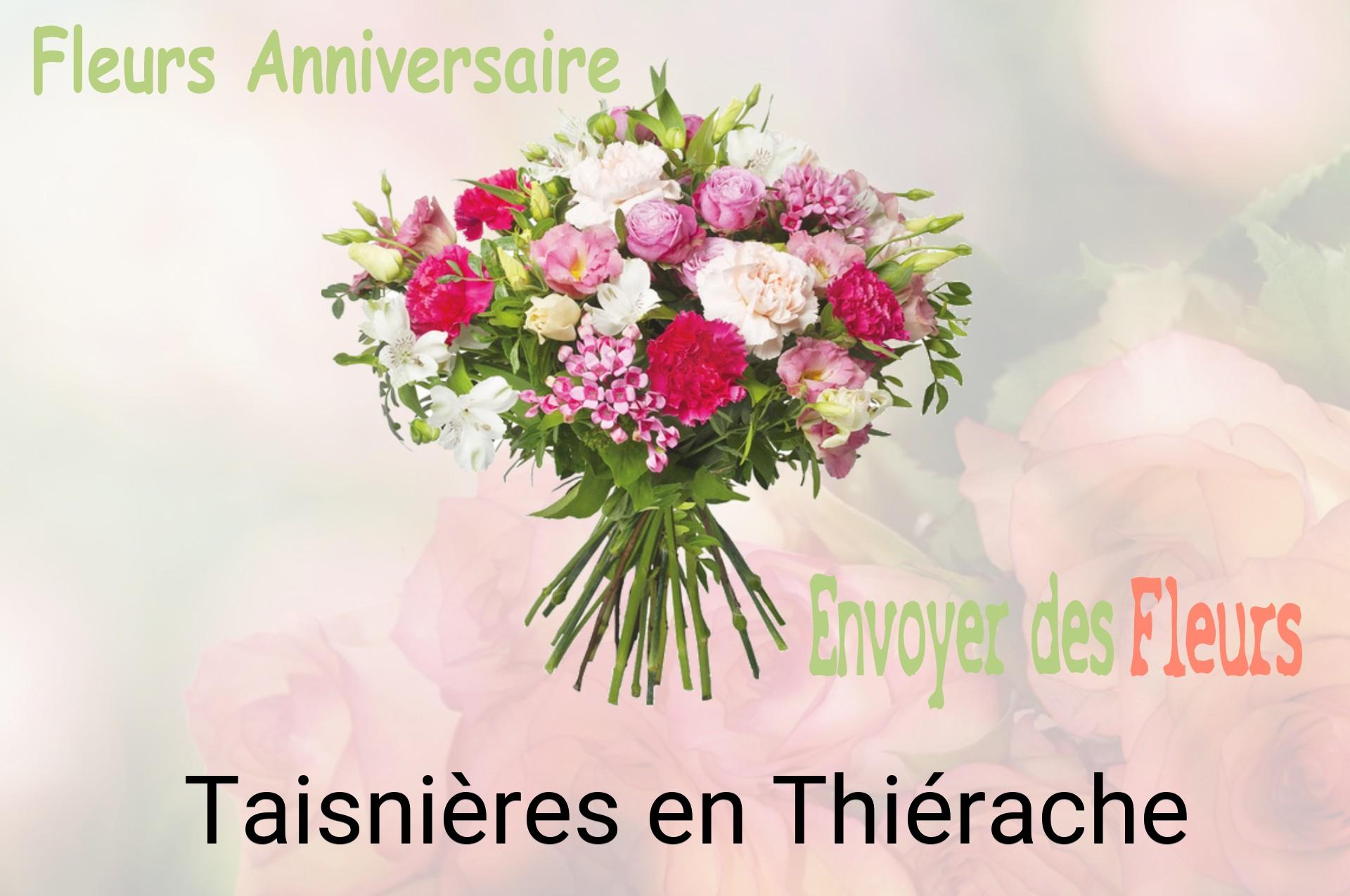 Bouquet de fleurs d’anniversaire livré à Taisnières-en-Thiérache